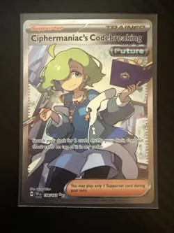 Ciphermaniac’s Codebreaking Full Art - Pokemon Temporal Forces 198/162 (LP) - Image 1