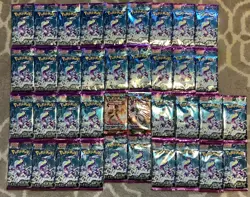 Pokemon Violet Ex Booster Pack Lot (36 Sealed Packs) +2 Bonus Paradox Rift Packs - Image 1