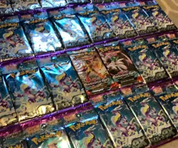 Pokemon Violet Ex Booster Pack Lot (36 Sealed Packs) +2 Bonus Paradox Rift Packs - Image 4