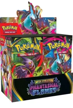 Phantasmal Flames Pokemon English Booster Box | New Free Shipping - Image 1