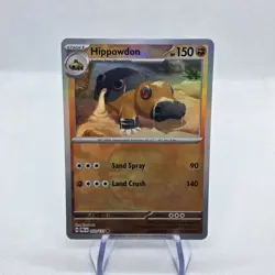 Pokemon TCG Hippowdon (Master Ball Pattern) 053/131 Sv: Prismatic Evolutions Art - Image 1