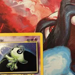 Pokemon TCG Celebi Holo Rare Neo Revelation 3/64 Near Mint - Image 4