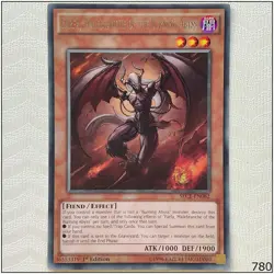 Farfa, Malebranche of the Burning Abyss - SECE-EN082 - Rare 1st Edition Yugioh - Image 1