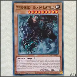 Wandering Titan of Tartarus - ROTA-EN021 - Common 1st Edition Yugioh - Image 1