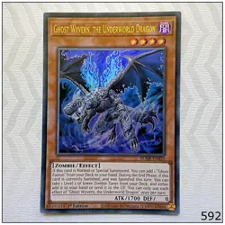 Ghost Wyvern, the Underworld Dragon - BLMR-EN025 - Ultra Rare 1st Edition Yugioh - Image 1