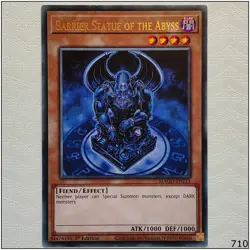 Barrier Statue of the Abyss - MAGO-EN111 - Rare 1st Edition Yugioh - Image 1