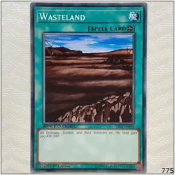 Wasteland - SBLS-EN036 - Common 1st Edition Speed Duel Yugioh - Image 1
