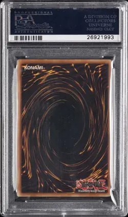 2003 YU-GI-OH! MFC-MAGICIAN'S FORCE #000 DARK MAGICIAN GIRL PSA 10 - Image 2