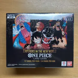 One Piece Emperors of the New World OP-09 English Sealed English Booster Box - Image 2
