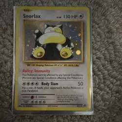Pokemon Snorlax XY179 Holo Promo Basic Card 130HP - Image 1