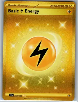 Basic Lightning Energy 257/198 Scarlet & Violet Base Set - Pokemon Card - NM - Image 1