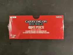 One Piece Cards Sealed Booster Box Carry On His Will Bandai OP-13 - Image 2