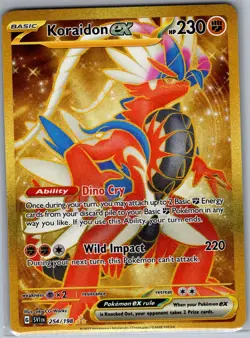 Koraidon ex 254/198 SV01: Scarlet & Violet Base Set - Pokemon Card - NM - Image 1