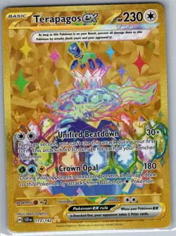 Terapagos ex 173/142 SV07: Stellar Crown - Pokemon Card - NM - Image 1