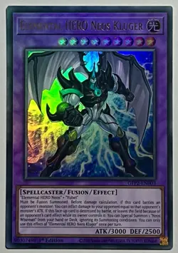 Elemental HERO Neos Kluger GFP2-EN003 (NM) Ultra Rare 1st Edition YuGiOh Card - Image 1