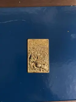 1999 NINTENDO CHARIZARD LIMITED EDITION 23K GOLD PLATED TRADING CARD Collectors - Image 5