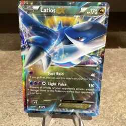 Latios EX Ultra Rare XY Roaring Skies 58/108 Pokemon TCG Card NM - Image 1