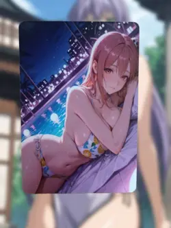 Honoka Dead Or Alive Anime Waifu Sexy Goddess Doujin Lewd Hentai Card - Image 1