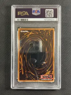 Yu Gi Oh Cards ITALIAN PSA 9 Mint Blue Eyes White Dragon LC01 2023 Error EN004 - Image 2