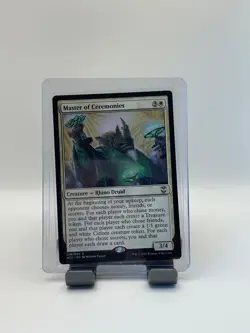 MTG, Master of Ceremonies 18 NM Commander: Streets of New Capenna Regular - Image 1