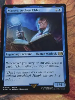 Matoya, Archon Elder - Extended Art FIN NM MTG - Image 1