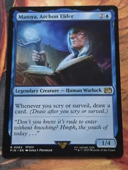 Matoya, Archon Elder - Extended Art FIN NM MTG - Image 2