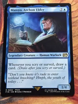 Matoya, Archon Elder - Extended Art FIN NM MTG - Image 3