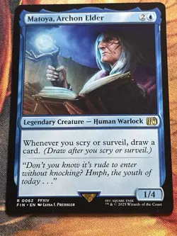 Matoya, Archon Elder - Extended Art FIN NM MTG - Image 4