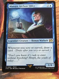 Matoya, Archon Elder - Extended Art FIN NM MTG - Image 5
