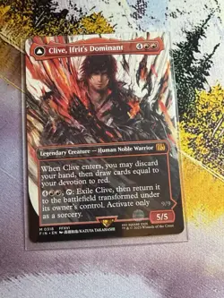 Clive, Ifrit's Dominant - Borderless - FIN - MTG - EN - NM - 0318 - Image 2