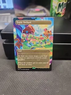 Magic: The Gathering Exotic Orchard Borderless Secret Lair Drop Non Foil, NM - Image 1