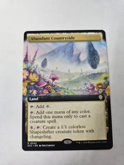 Abundant Countryside Extended MTG ECC Nm/M *ON HAND* - Image 1