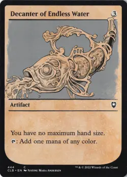 Decanter of Endless Water (Showcase) Commander Legends: Battle for Baldur's Gate - Image 1
