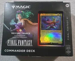 MTG Magic Final Fantasy Limit Break GAME EDITION Commander Deck SEALED Promo Crd - Image 1
