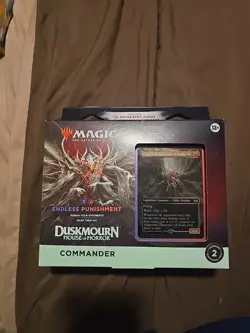 Magic: The Gathering Duskmourn Endless Punishment Commander Deck Precon - Image 1