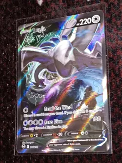 Pokemon Silver Tempest - Lugia V 186/195 Ultra Rare Full Alt Art Holo NM/Mint - Image 1