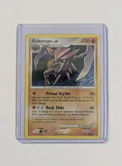 Pokemon TCG Kabutops Lv.59 4/99 Holo 2009 English Hajime Kusajima Art - Image 2