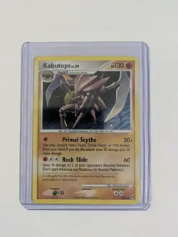 Pokemon TCG Kabutops Lv.59 4/99 Holo 2009 English Hajime Kusajima Art - Image 5