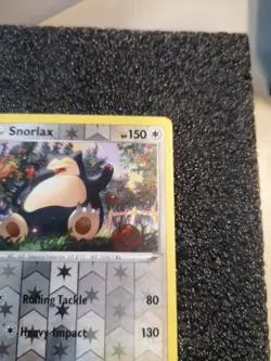 🚀Pokemon Sword And Shield Base Snorlax Reverse Holo 140/202 Rare - Image 4