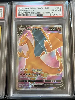 Pokemon 2020 Gem Mint Charizards Set Of 3! Vivid Voltage 025 Champions Path O50 - Image 3