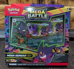 2025 Pokemon Mega Evolution Battle Deck Box GENGAR EX HAUNTER 027 ✅ - Image 1