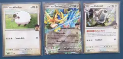 Pokemon TCG: Hop's Zacian ex Box Promos Wooloo, Dubwool, Zacian Ex SVP 193 NM - Image 1