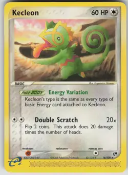 Pokemon TCG Kecleon Rare Sandstorm 18/100 - Image 1