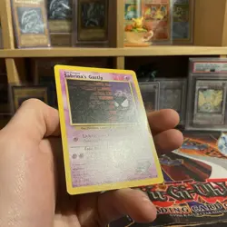 Pokemon TCG Sabrina’s Gastly Gym Challenge 96/132 Regular LP. Vintage - Image 3