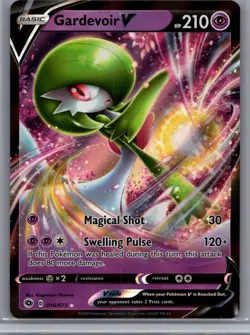 POKEMON GARDEVOIR V 016/073 |CHAMPION'S PATH | ULTRA RARE - Image 1