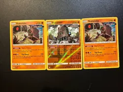 Pokemon TCG 2x Stakataka SM209 Holo Promo & 1x Stakataka 106/214 Reverse Holo - Image 1