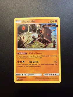 Pokemon TCG 2x Stakataka SM209 Holo Promo & 1x Stakataka 106/214 Reverse Holo - Image 4