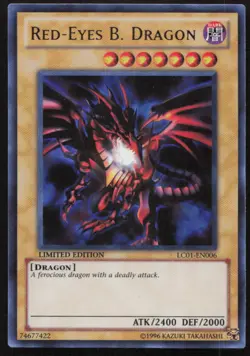 Yu-Gi-Oh TCG #LC01-EN006 Red-Eyes B. Dragon Limited Edition Ultra Rare LP - Image 1