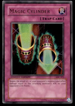 Yu-Gi-Oh TCG Invasion of Chaos #IOC-SE2 Magic Cylinder Ultra Rare,Limited - Image 1