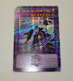 Yu-Gi-Oh! El Shaddoll Construct Alt art (Quarter Century Secret Rare) RA04-EN229 - Image 1